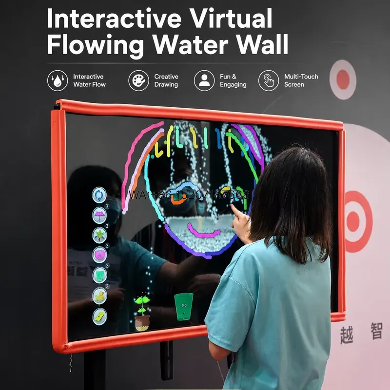 Drawing Projector Kids - Wmwmnu All-in-one Interactive Water Flow Touch