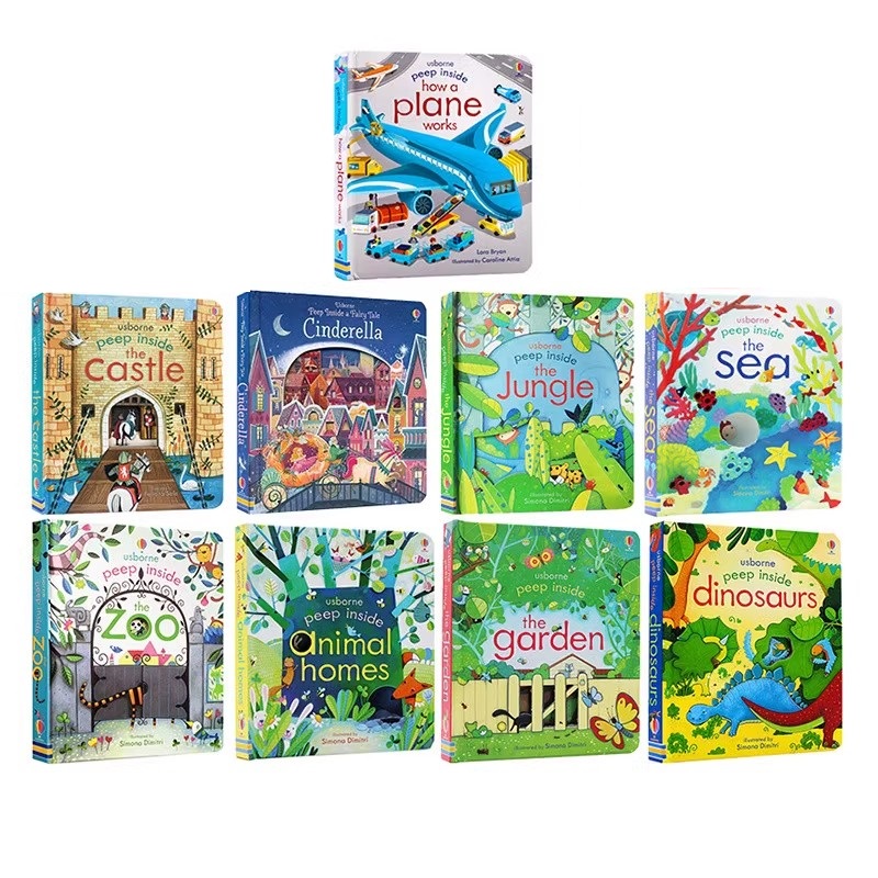 Peep Inside Usborne Book Engli - Kids Education Age 评论和价格
