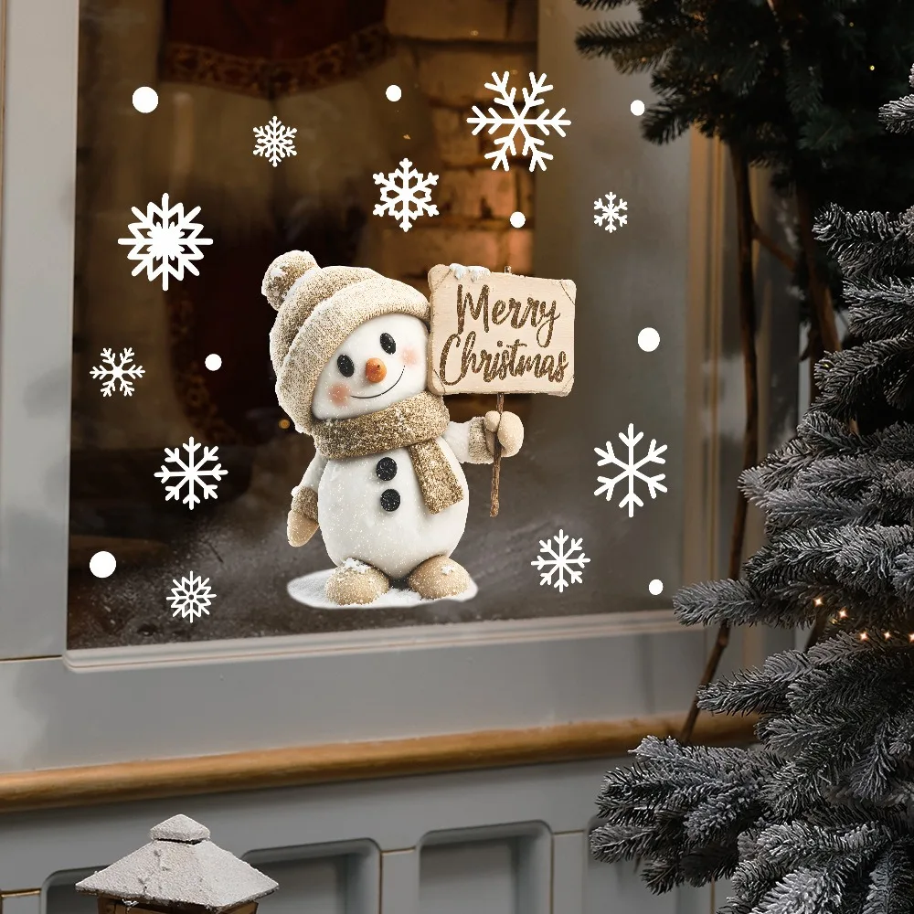 Christmas Window Stickers Cart - Kids Education Quotes 评论和价格
