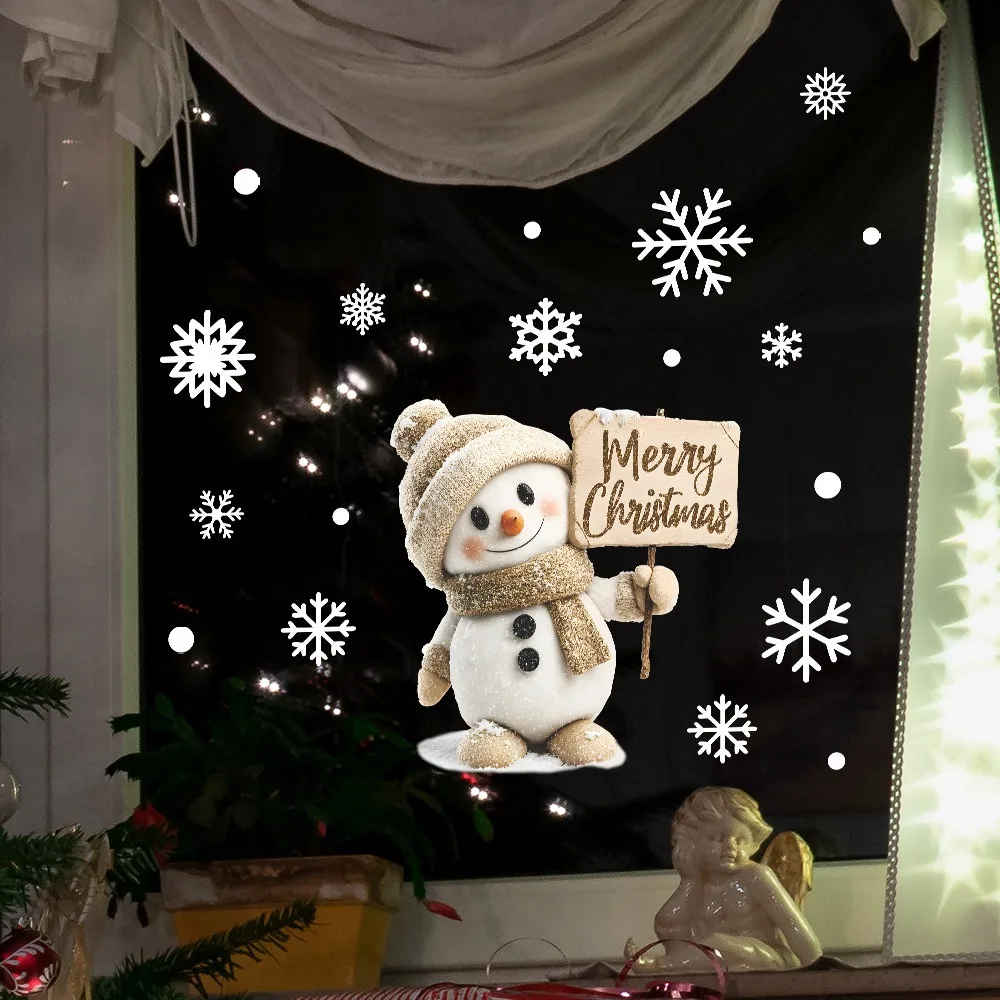 Christmas Window Stickers Cart - Kids Education Quotes 评论和价格