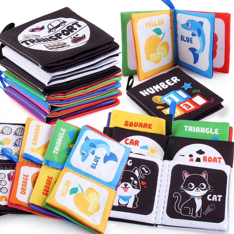 Baby Cloth Book for Newborns 0 - Kids Education Book 评论和价格
