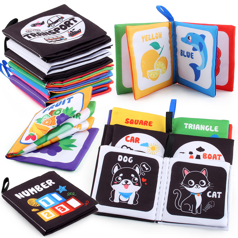 Baby Cloth Book for Newborns 0 - Kids Education Book 评论和价格