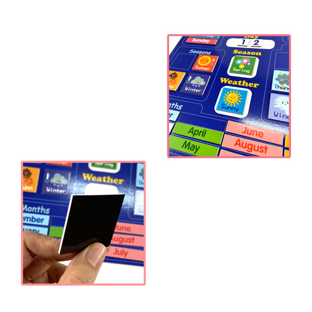 Weather Calendar Board Kids Ed - Kids Education Planner 评论和价格