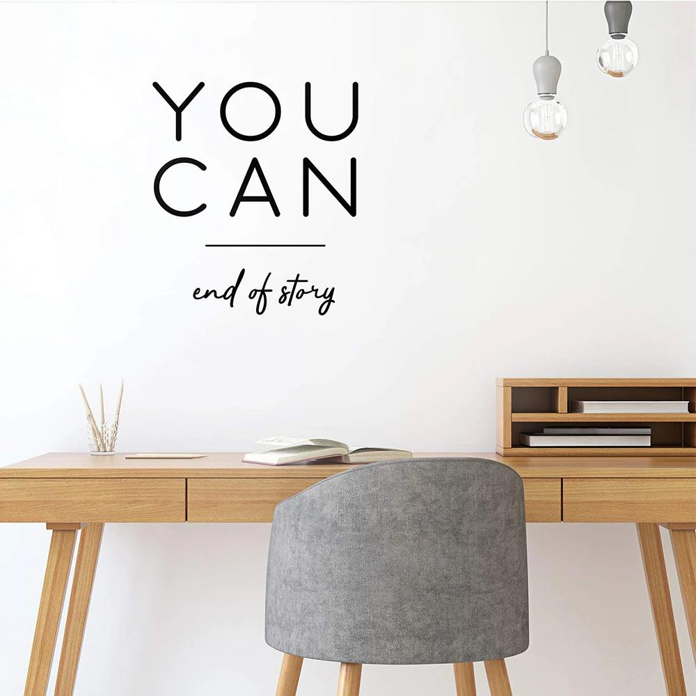 1pc Quotes Wall Sticker Self-a - Kids Education Quotes 评论和价格