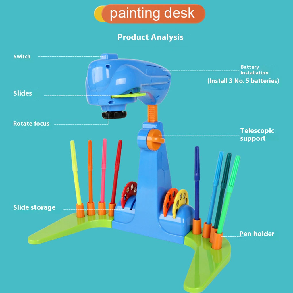 Educational Kids Drawing Table - Drawing Projector Kids 评论和价格
