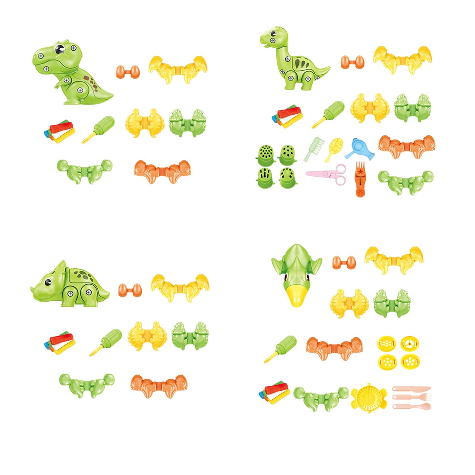Dinosaur Fun Colored Mud Kids  - Kids Education Age 评论和价格