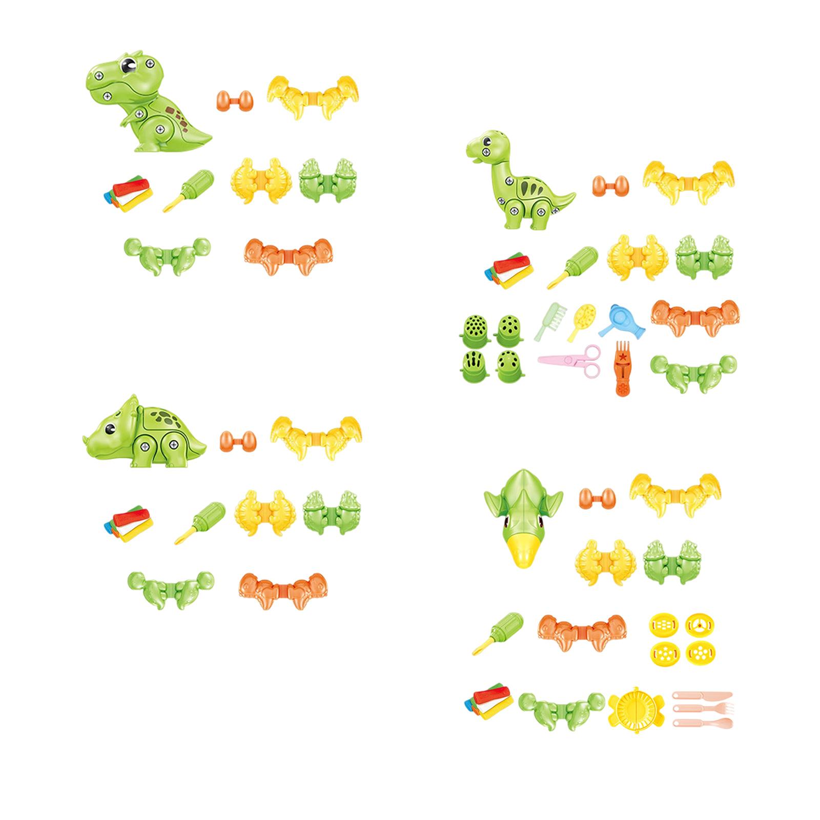 Dinosaur Fun Colored Mud Kids  - Kids Education Age 评论和价格