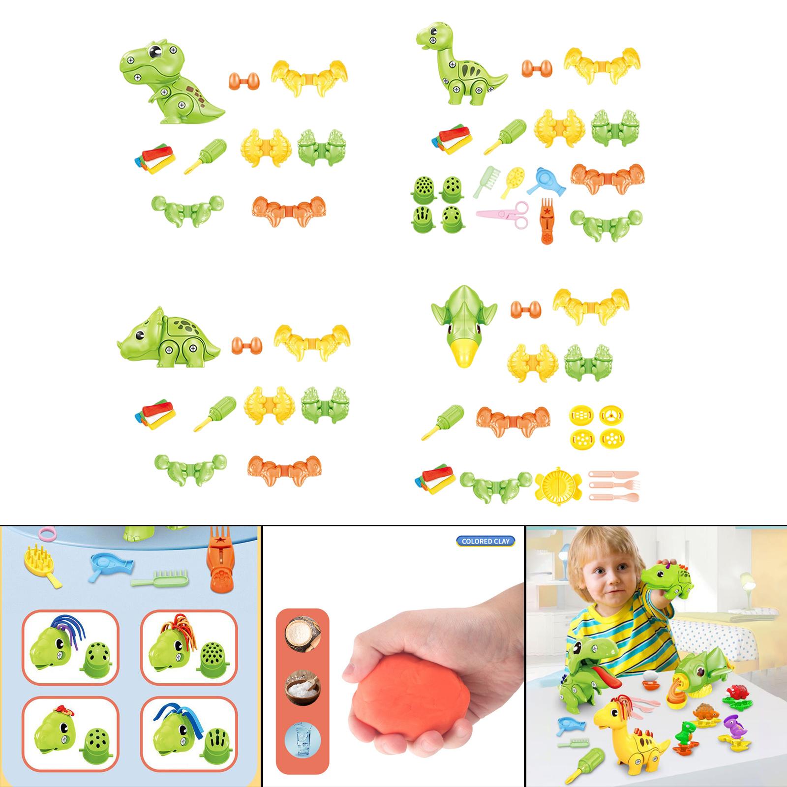 Dinosaur Fun Colored Mud Kids  - Kids Education Age 评论和价格