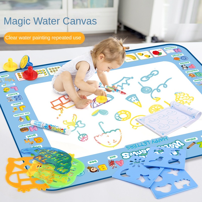 Magic Water Drawing Mat Reusab - Drawing Projector Kids 评论和价格