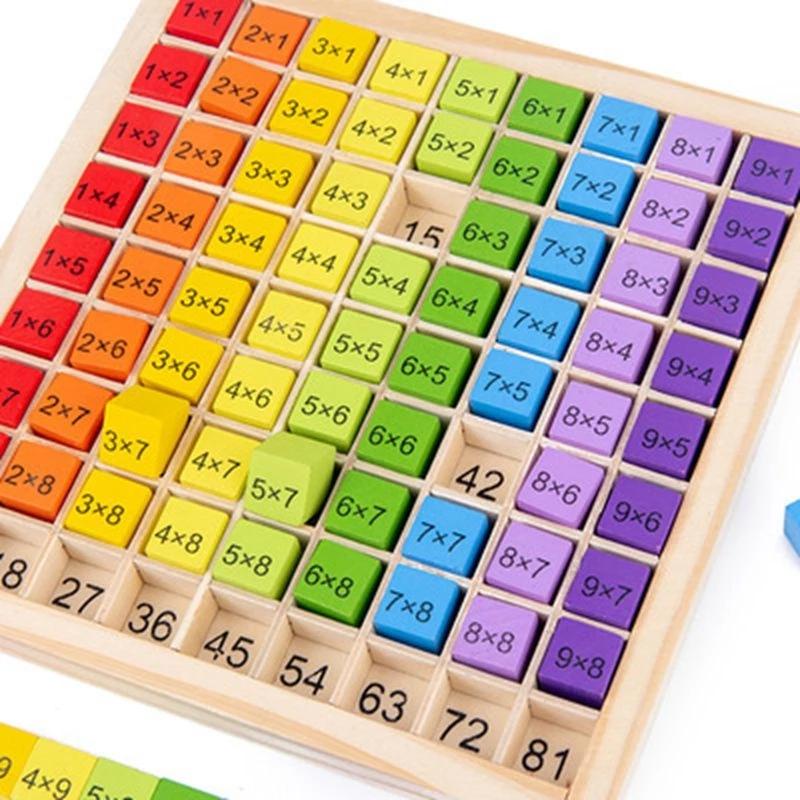 Montessori Educational Wooden  - Kids Education Table 评论和价格