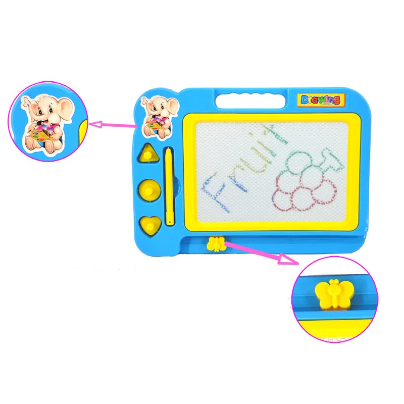 Children Magnetic Drawing Boar - Drawing Projector Kids 评论和价格