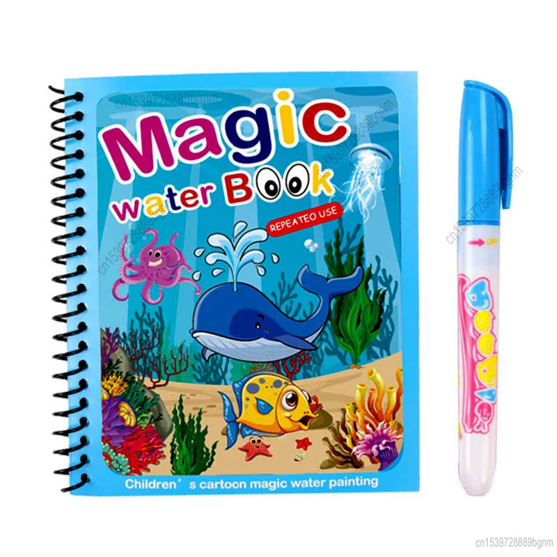 Cartoon Magic Water Painting C - Kids Education Book 评论和价格