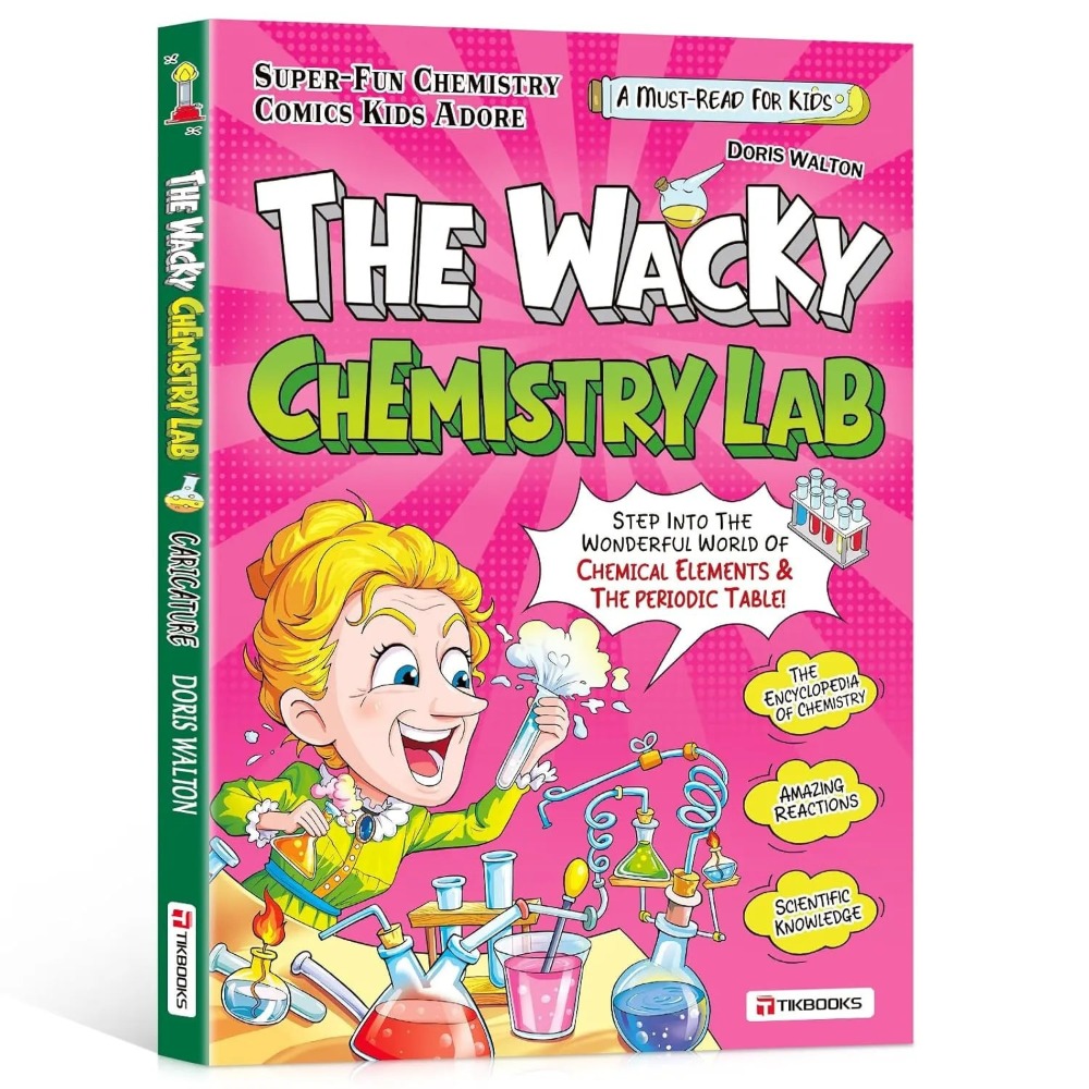 `The Wacky Chemistry Lab Engli - Kids Education Book 评论和价格