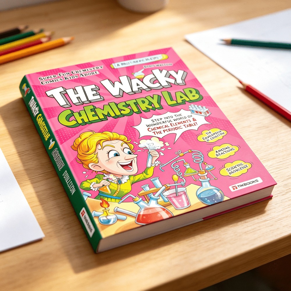 `The Wacky Chemistry Lab Engli - Kids Education Book 评论和价格