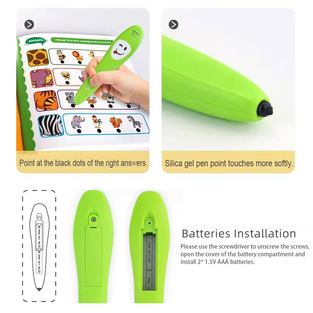 Q&A Talking Pen with Books, Le - Kids Education Book 评论和价格