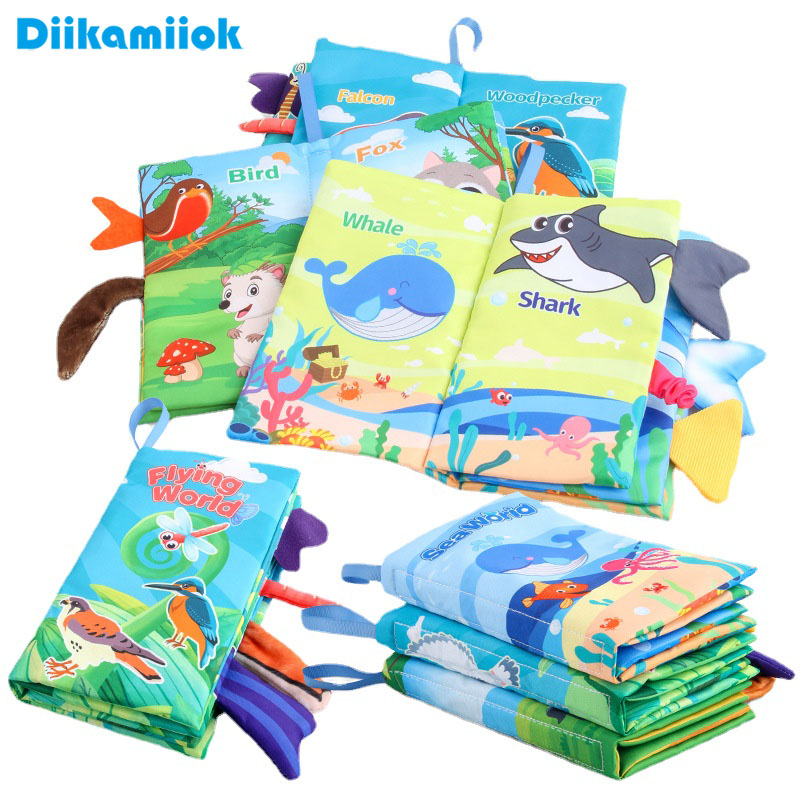 New Baby Cloth Books Visual an - Kids Education Book 评论和价格
