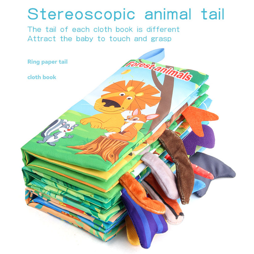 New Baby Cloth Books Visual an - Kids Education Book 评论和价格