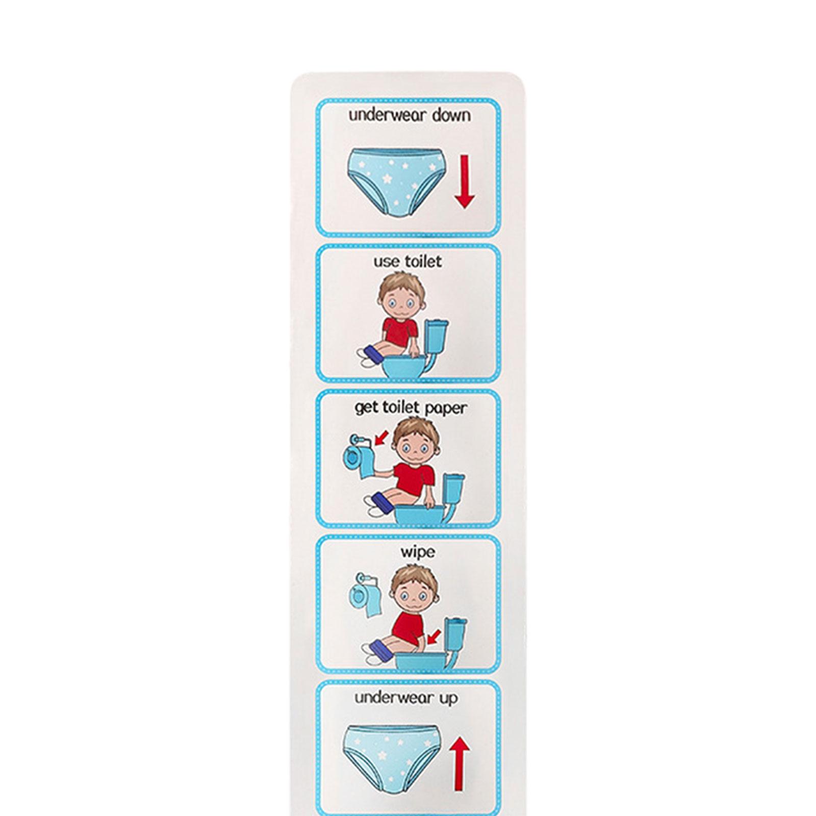 Kids Potty Chart Visual Schedu - Kids Education Planner 评论和价格
