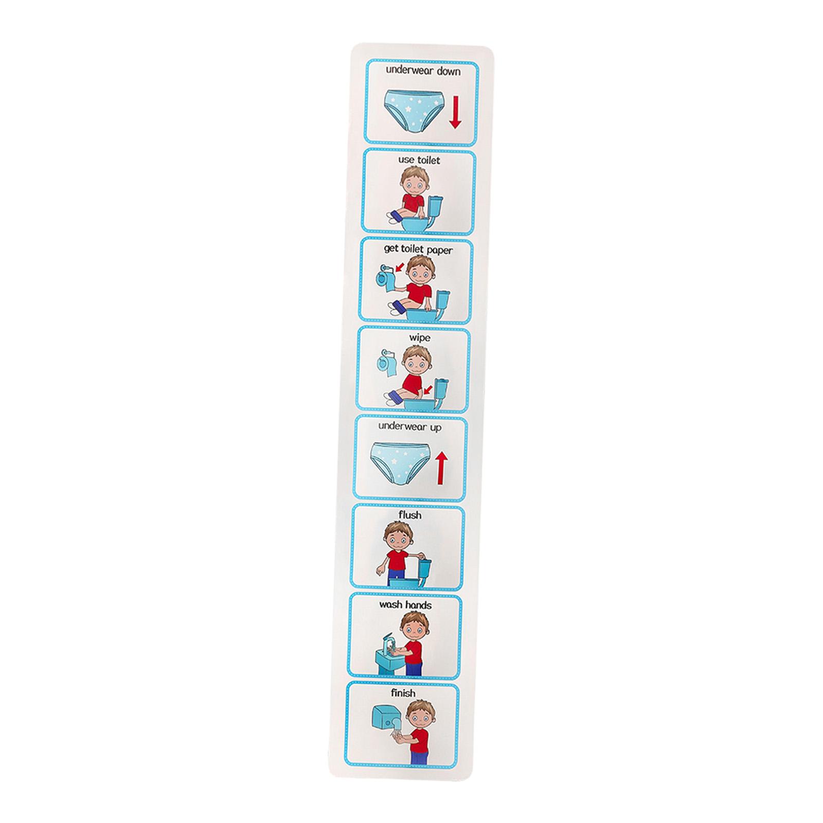 Kids Potty Chart Visual Schedu - Kids Education Planner 评论和价格