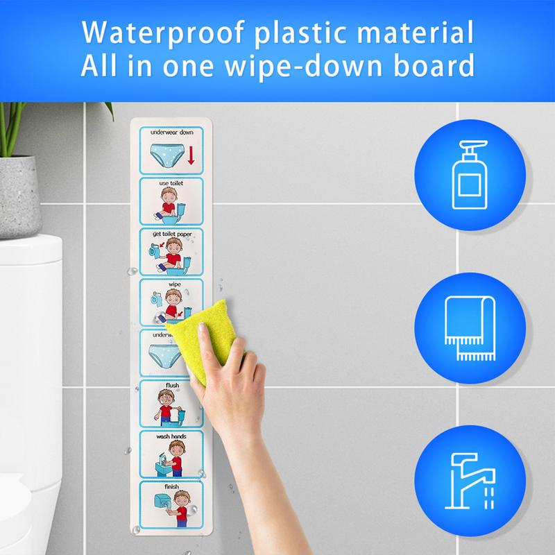 Potty Chart Visual Wall Planne - Kids Education Planner 评论和价格