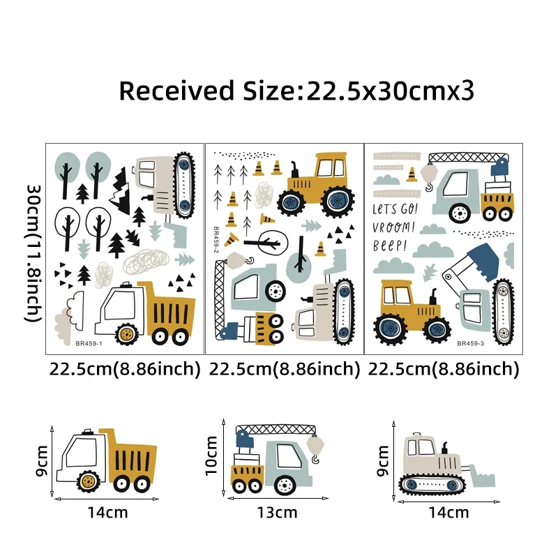 Hand Drawn Cute Cars Cargo Tru - Kids Education Quotes 评论和价格