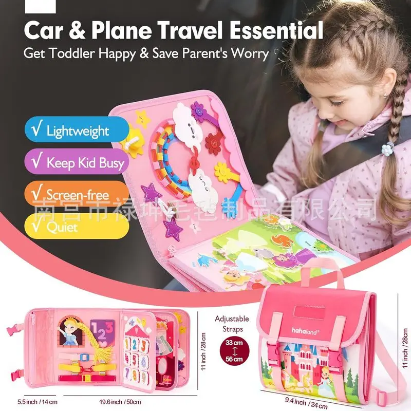 Princess Montessori Felt Busy  - Kids Education Book 评论和价格