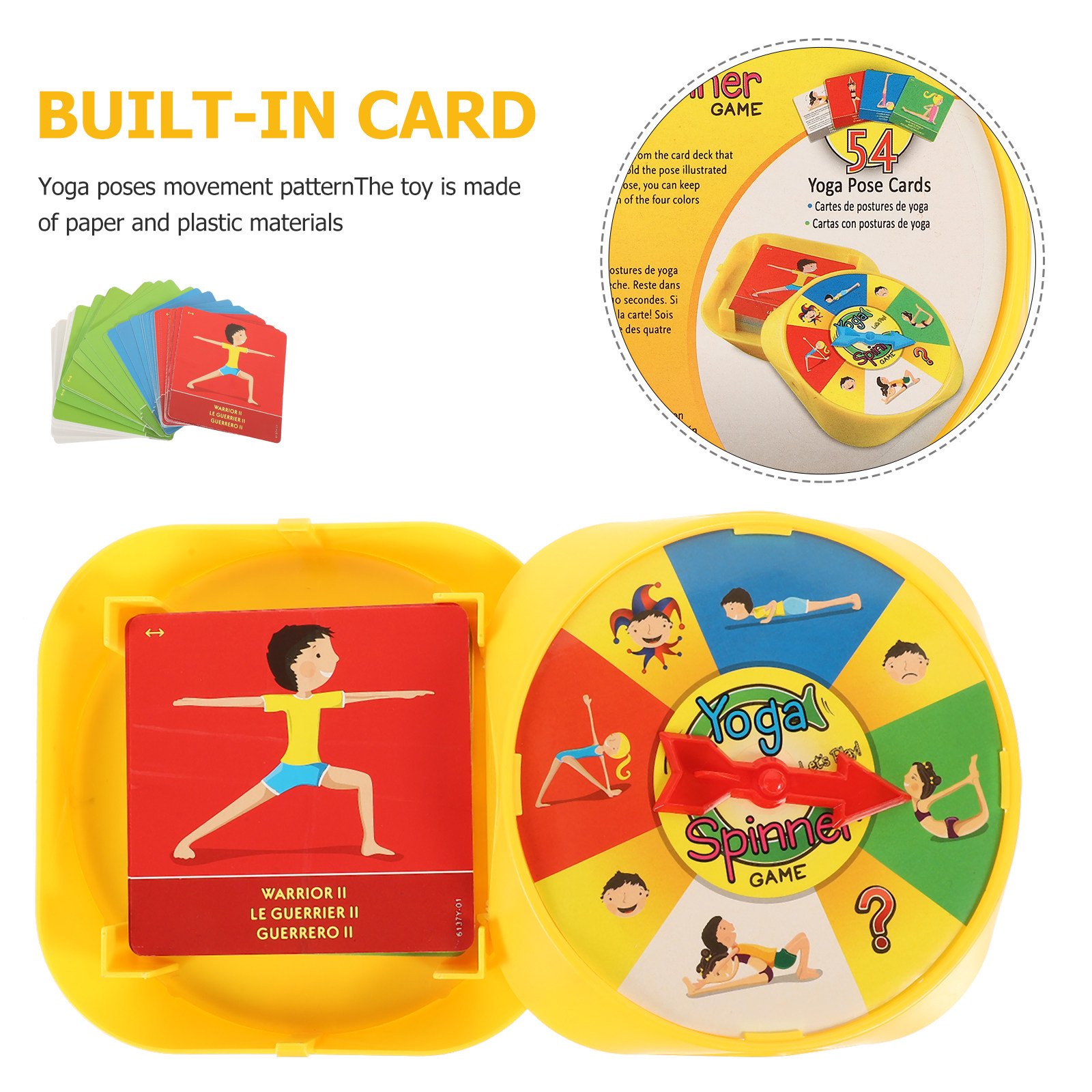 1Set Yoga Interactive Sports G - Kids Yoga Education 评论和价格