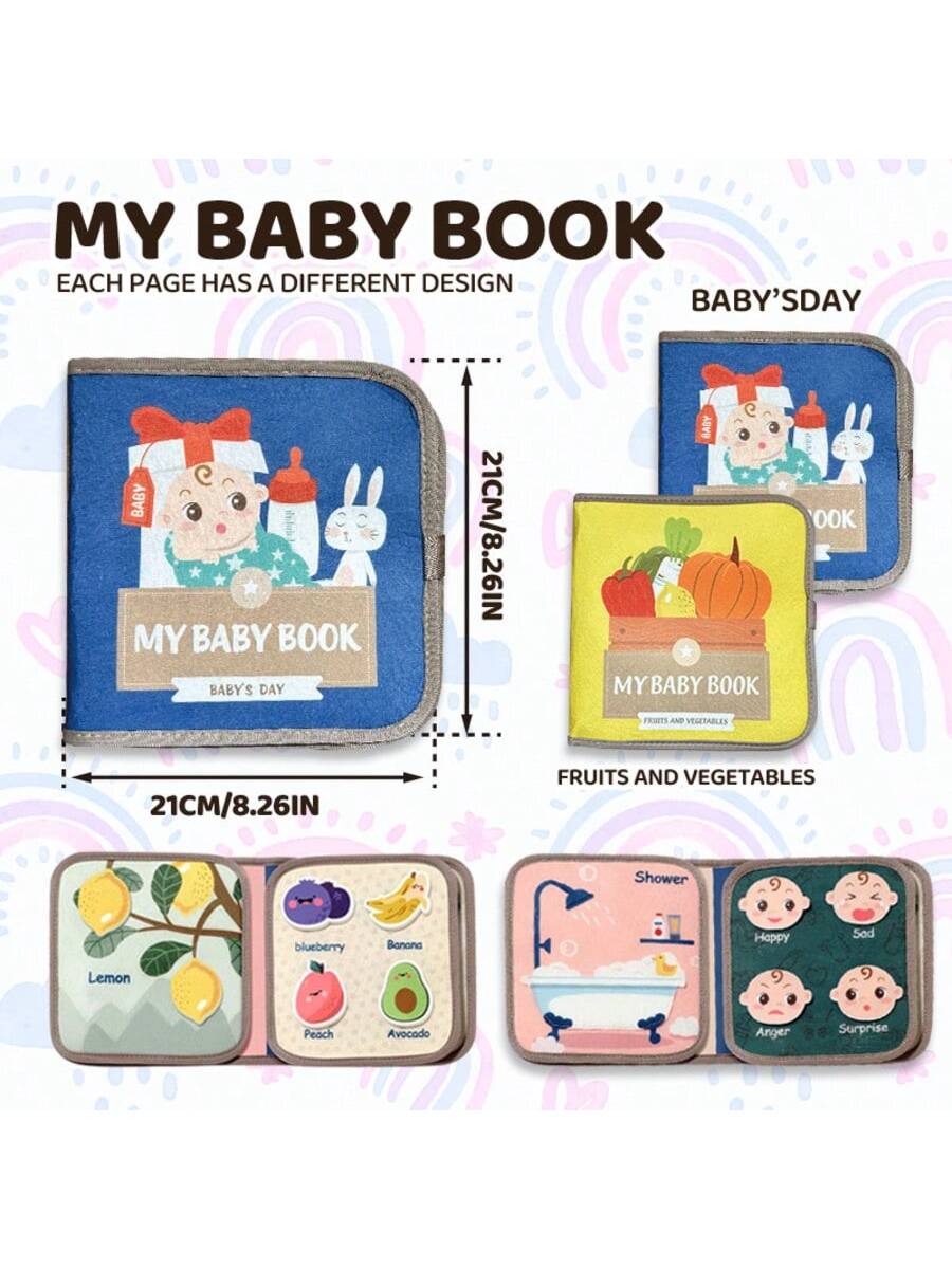 Montessori Baby Busy Book,Baby - Kids Education Book 评论和价格