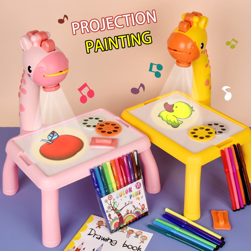 Electric deer projection drawi - Drawing Projector Kids 评论和价格