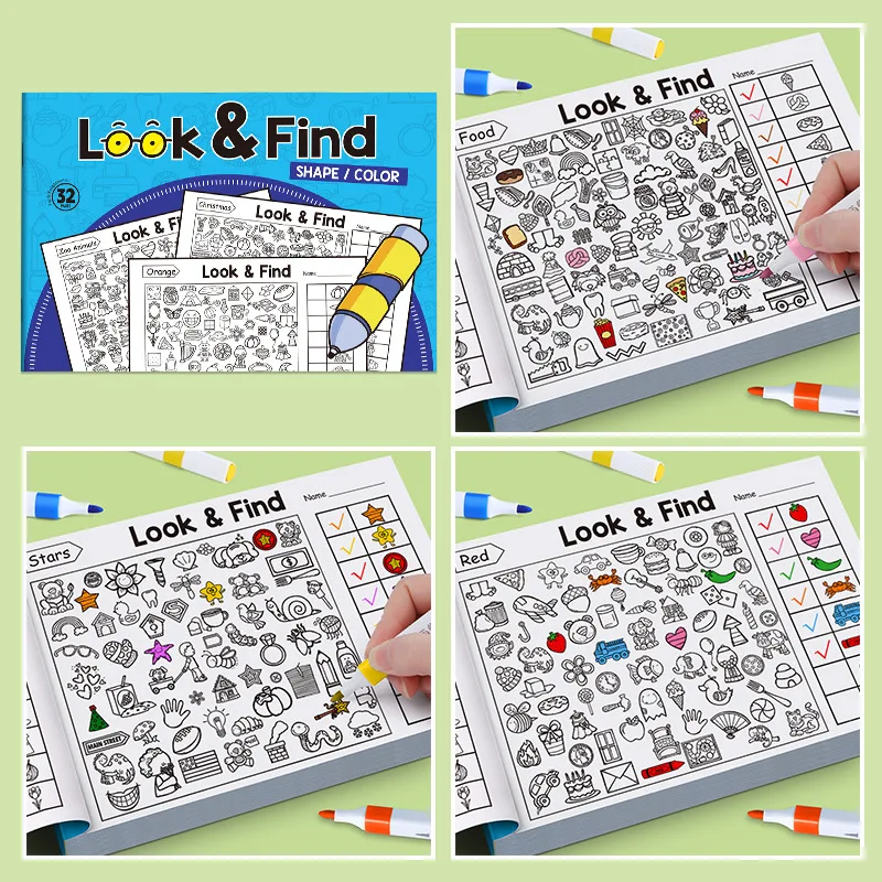Children's Search Activity Boo - Kids Education Book 评论和价格