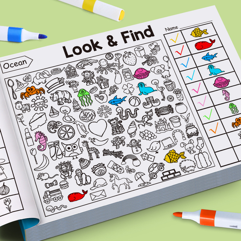 Children's Search Activity Boo - Kids Education Book 评论和价格