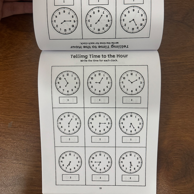 Telling Time Workbook for Kids - Kids Education Book 评论和价格