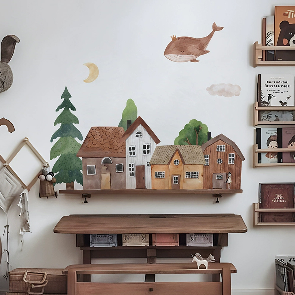 Fabric Cartoon Forest Vintage  - Kids Education Quotes 评论和价格