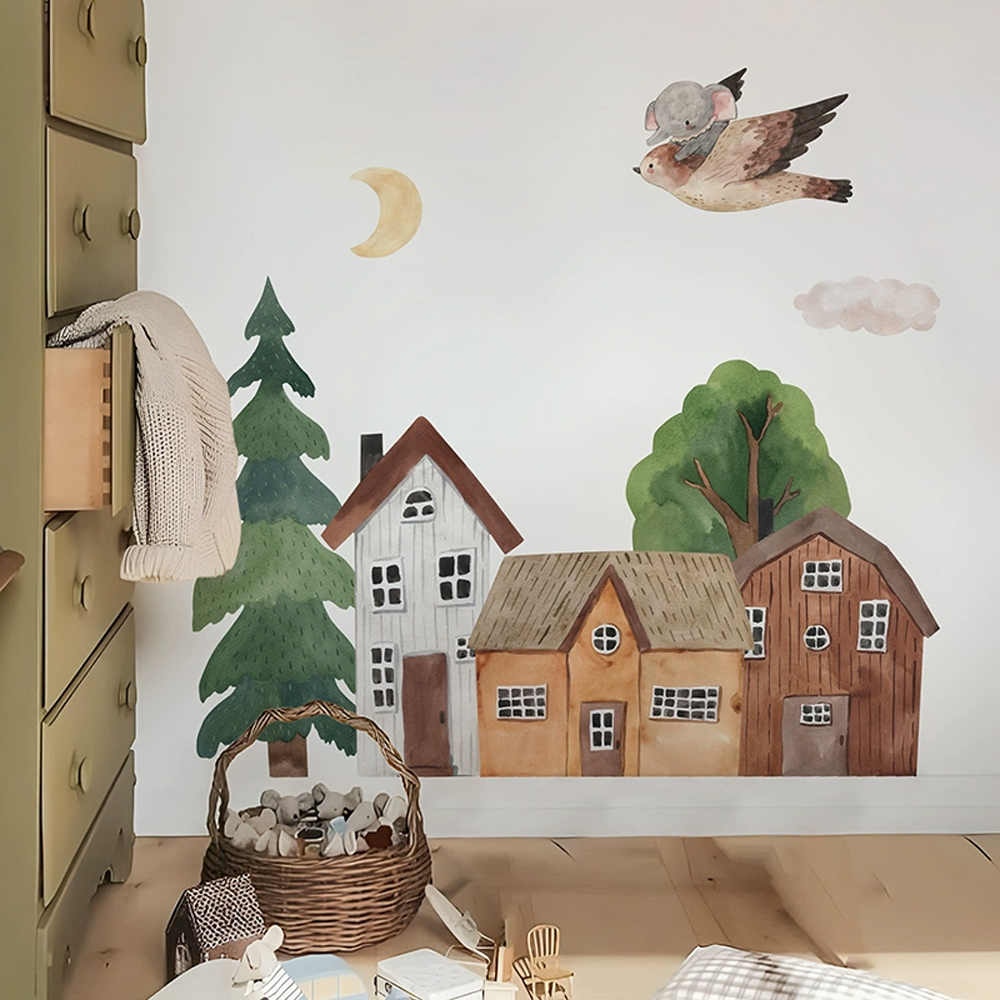 Fabric Cartoon Forest Vintage  - Kids Education Quotes 评论和价格